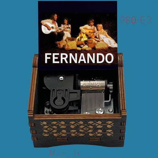 ABBA “Fernando” Hand-Crank Music Box - Gracias Collectibles