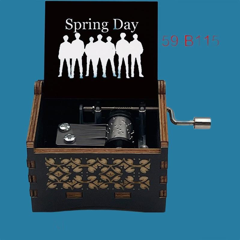 BTS “Spring day” Classic Popular Music Box - Gracias Collectibles