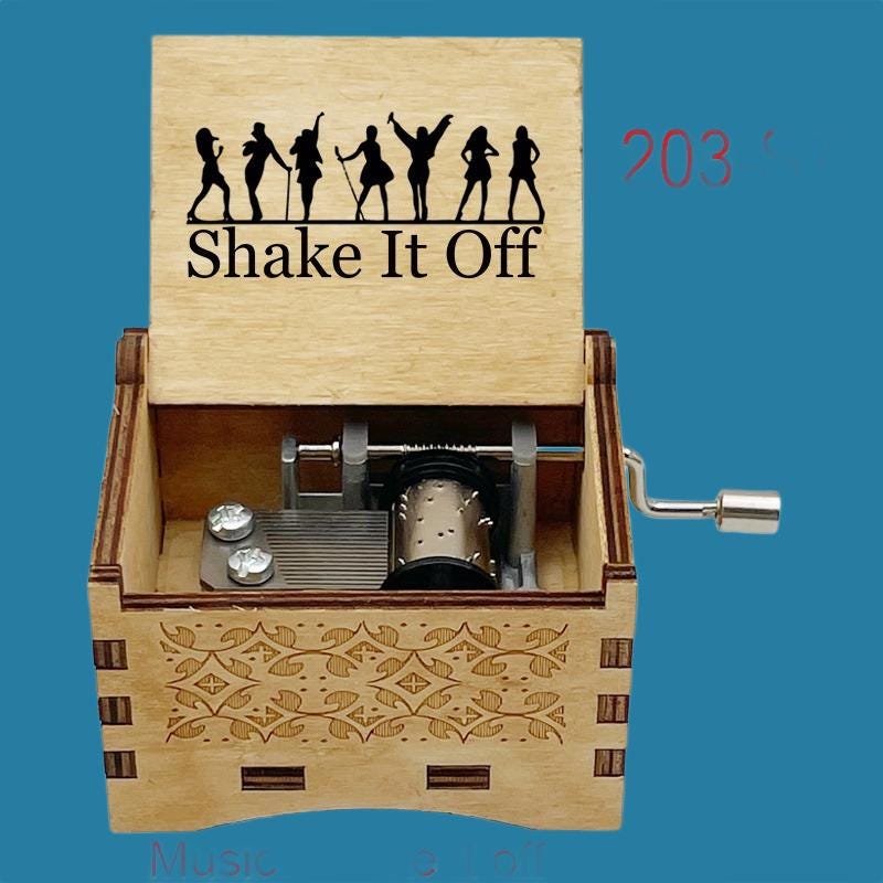 Swifties " Shake it off" Classic Music Box - Gracias Collectibles