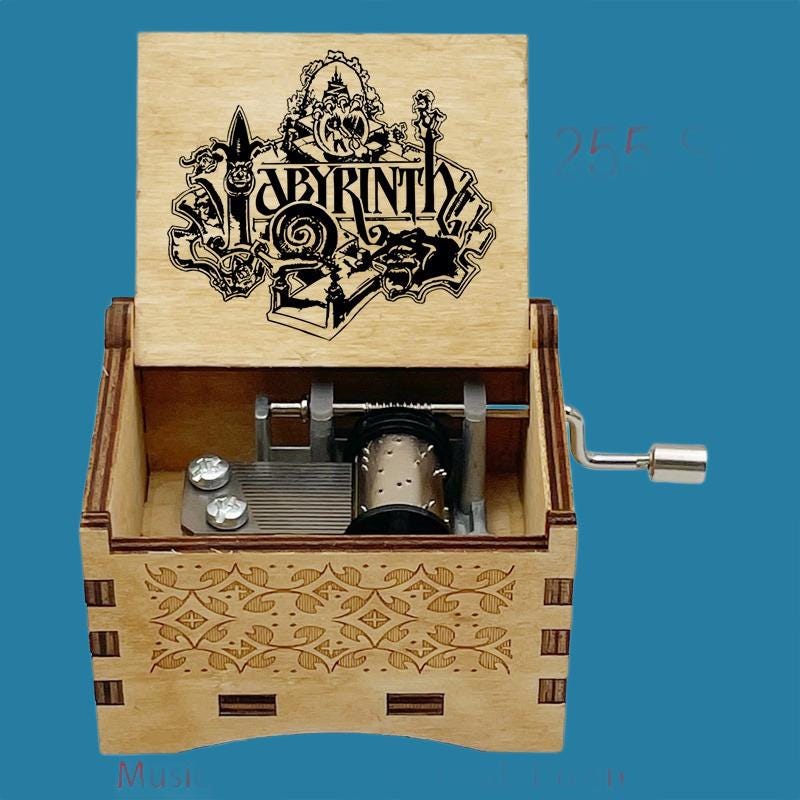 Labyrinth " When the world falls down" Classic Music Box - Gracias Collectibles