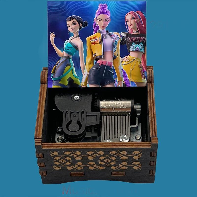 KPOP Demon Hunter " Golden" Classic Music Box - Gracias Collectibles