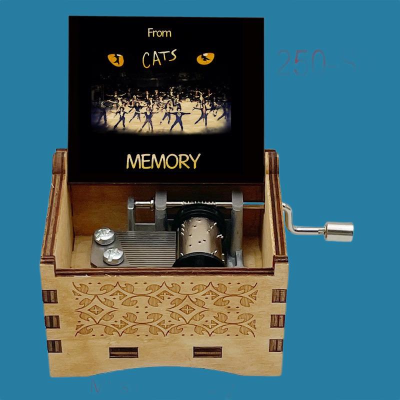 Cat the musical" Memory" Classic Music Box - Gracias Collectibles