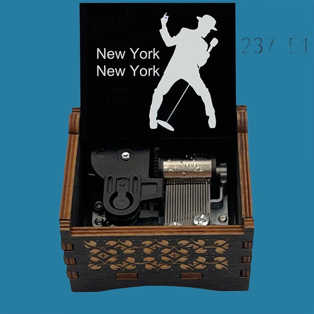 Frank Sinatra " New York New York" Classic Music Box - Gracias Collectibles