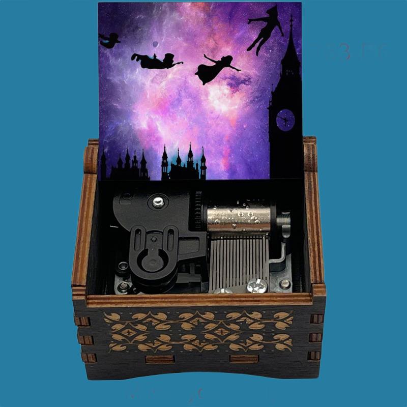 Peter Pan "you can fly" Classic Hand-Crank Music Box - Gracias Collectibles