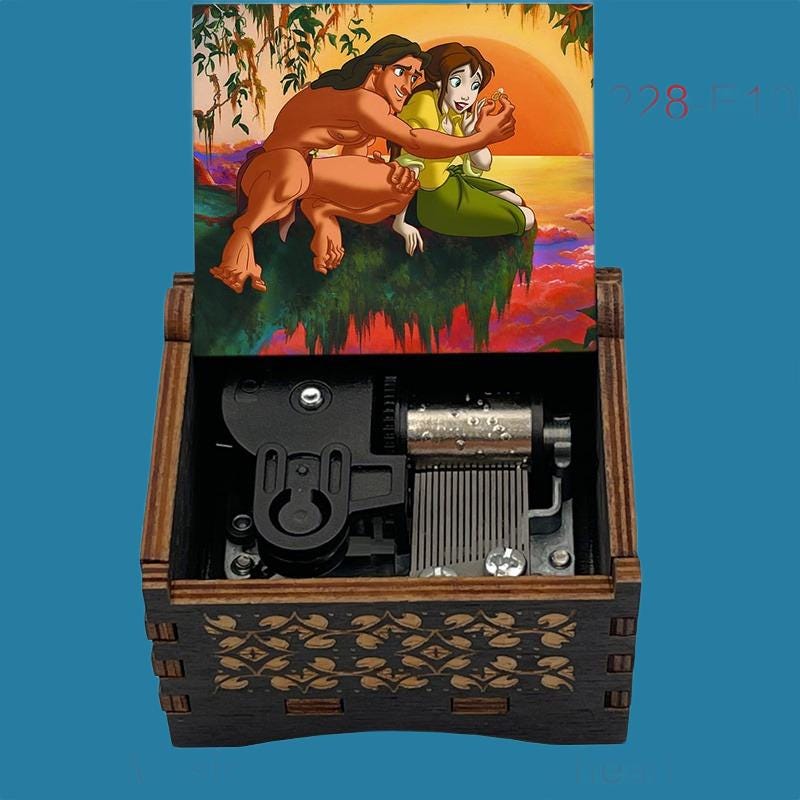 Tarzan “You'll be in my heart" Classic Music Box - Gracias Collectibles