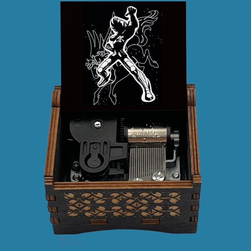 Saint Seiya “Pegasus Fantasy” Classic Hand-Crank Music Box - Gracias Collectibles