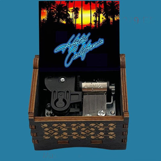Hotel California Music Box – Eagles Classic Rock Melody Gift - Gracias Collectibles
