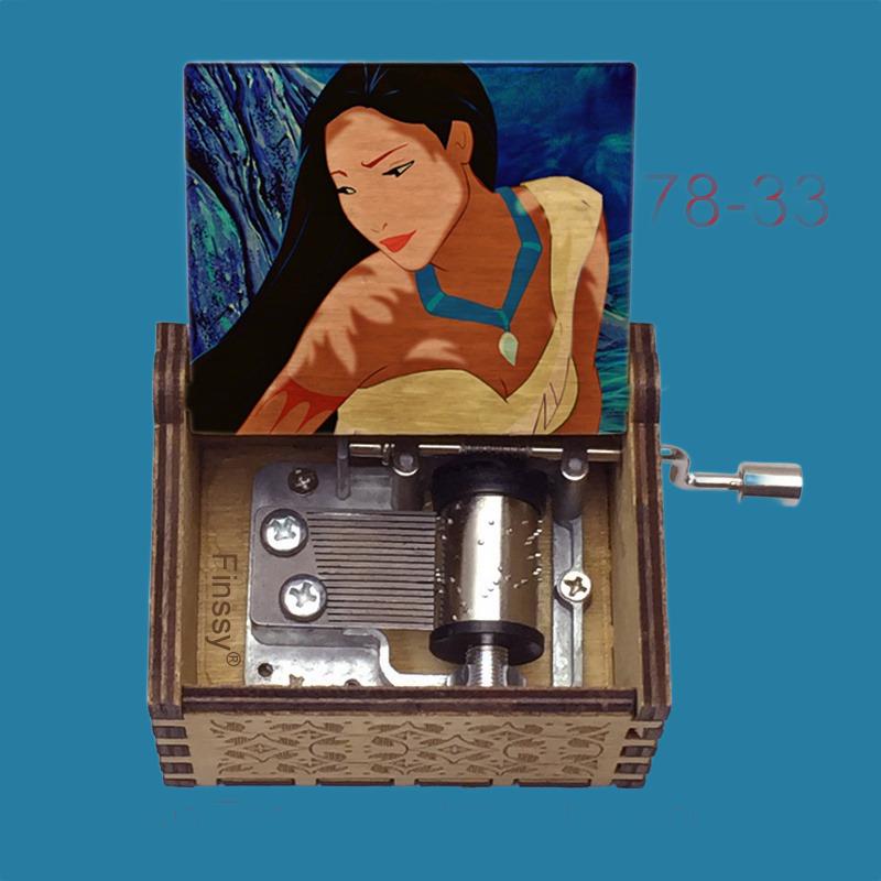 Pocahontas "Color of the wind" Classic Music Box - Gracias Collectibles
