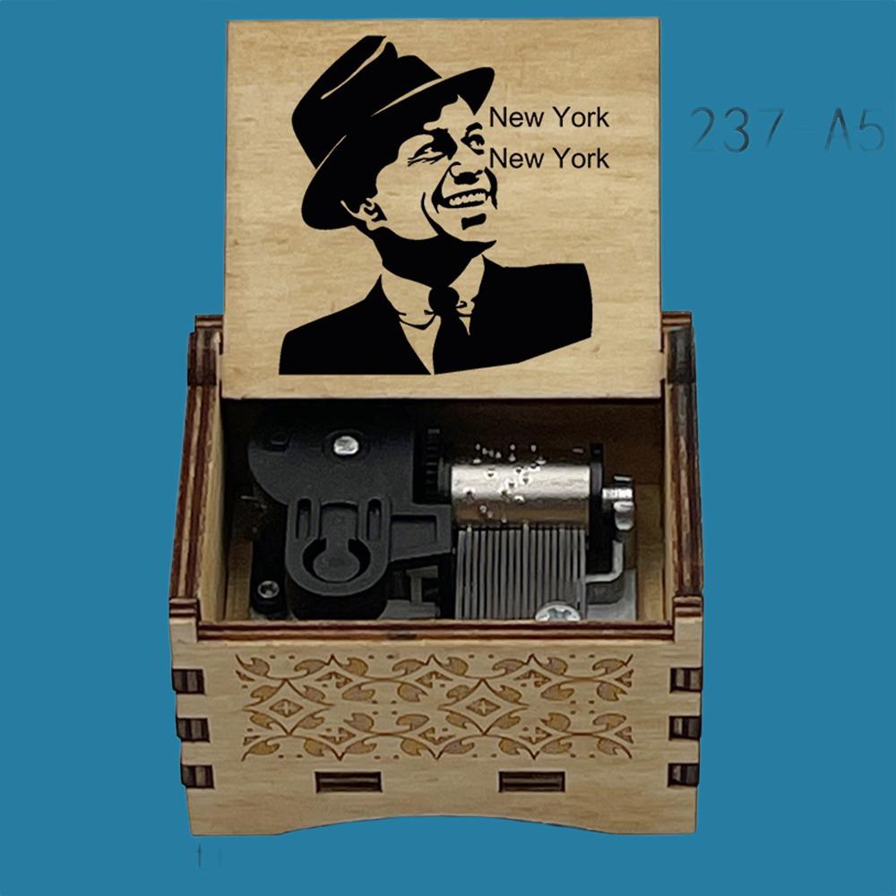Frank Sinatra " New York New York"  Classic Music Box - Gracias Collectibles