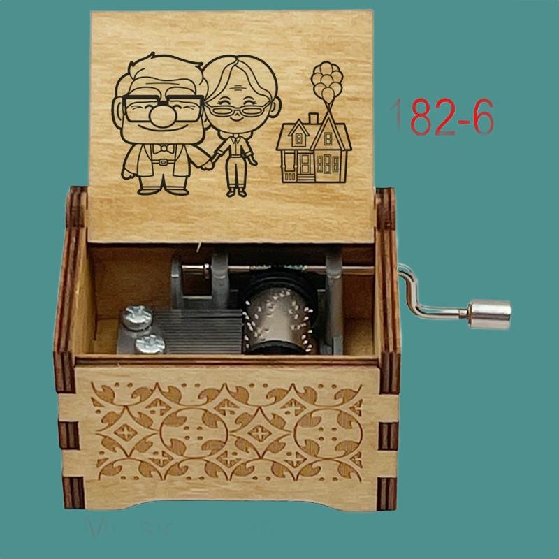 Up  “Married Life” Classic Music Box - Gracias Collectibles