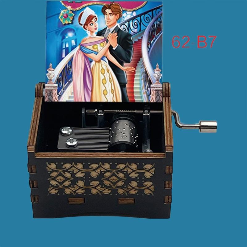 Anastasia "Once upon a December" Classic Wooden Music Box - Gracias Collectibles