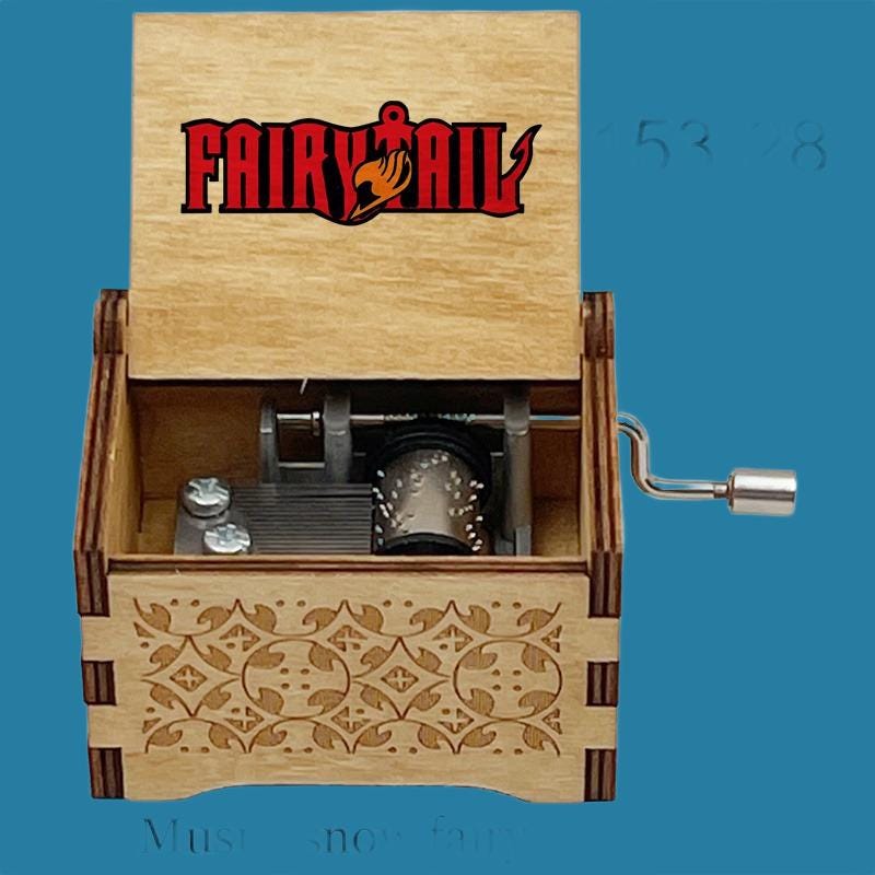 Fairy Tail “Snow Fairy” Classic Hand-Crank Music Box - Gracias Collectibles
