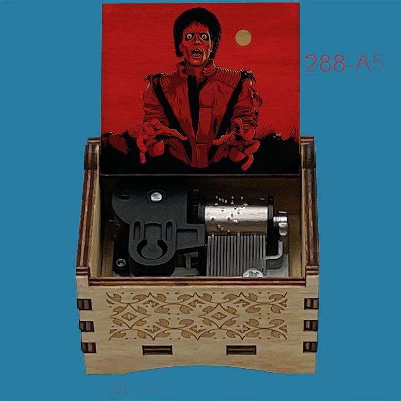 Michael Jackson " Thriller "  Classic Music Box - Gracias Collectibles