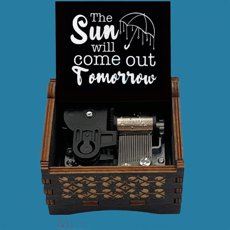 Annie " The Sun will come out tomorrow"  Classic Music Box - Gracias Collectibles
