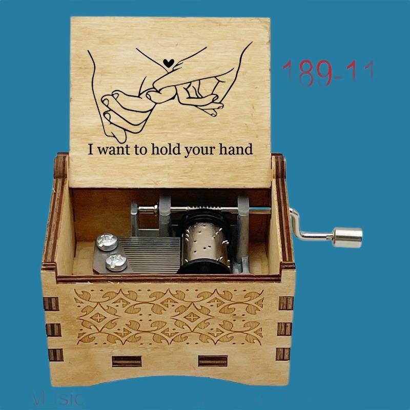 The Beatles “I want to hold your hand” Classic Music Box - Gracias Collectibles