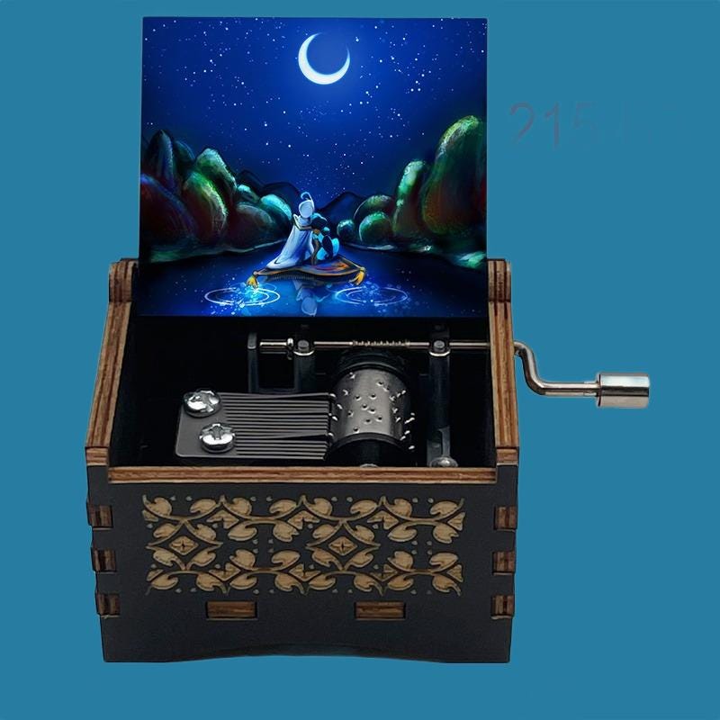 Alladin “A whole new world" Classic Music Box - Gracias Collectibles