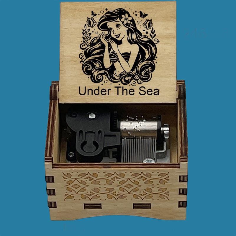 Little Mermaid " Under the sea" Classic Music Box - Gracias Collectibles