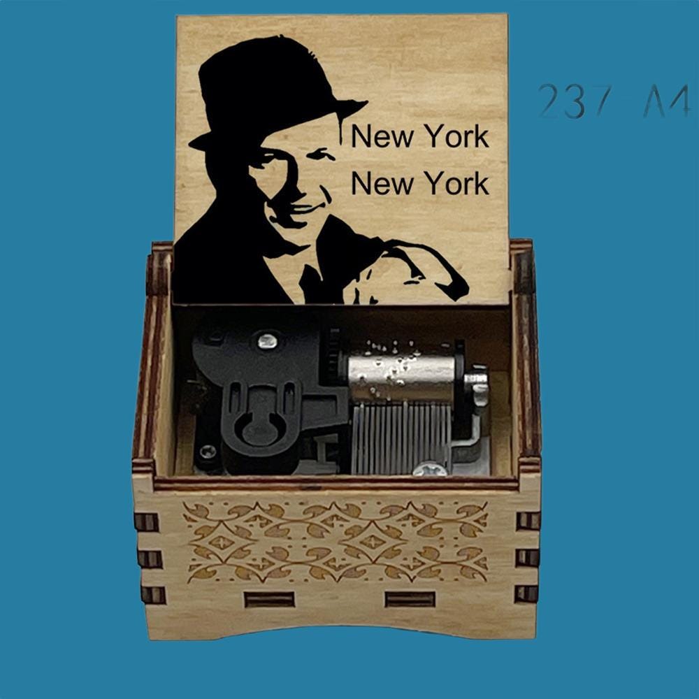 Frank Sinatra " New York New York"  Classic Music Box - Gracias Collectibles