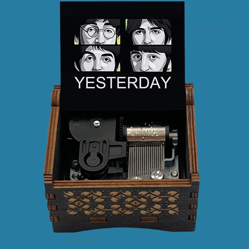 Beatles “Yesterday” Classic Music Box - Gracias Collectibles