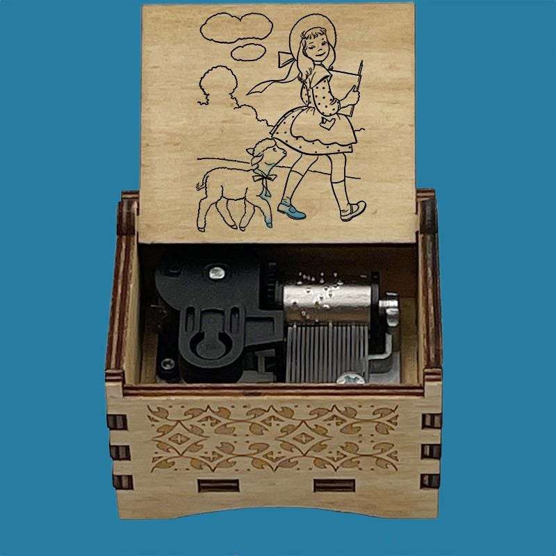 Nursery Rhymes " Mary had a little lamb"  Classic Music Box - Gracias Collectibles
