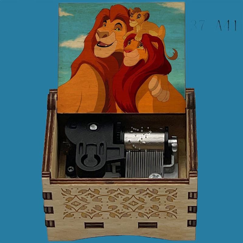 Lion King "Can you feel the love tonight" Classic Music Box - Gracias Collectibles