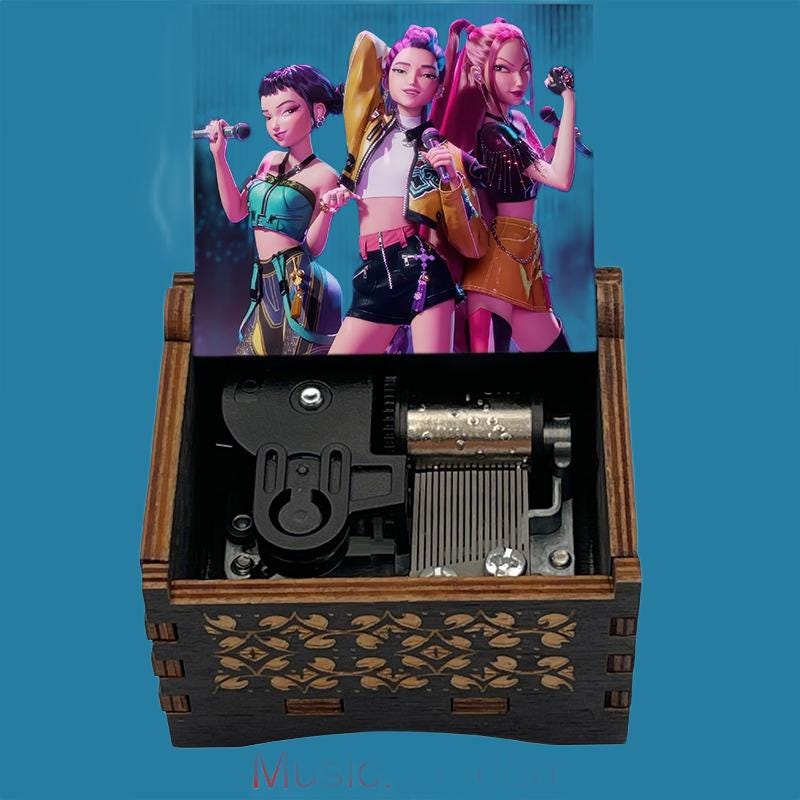 KPOP Demon Hunter " Golden"  Classic Music Box - Gracias Collectibles