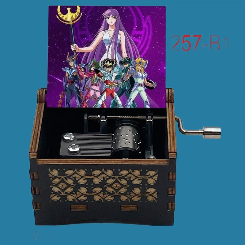 Saint Seiya “Pegasus Fantasy” Classic Hand-Crank Music Box - Gracias Collectibles