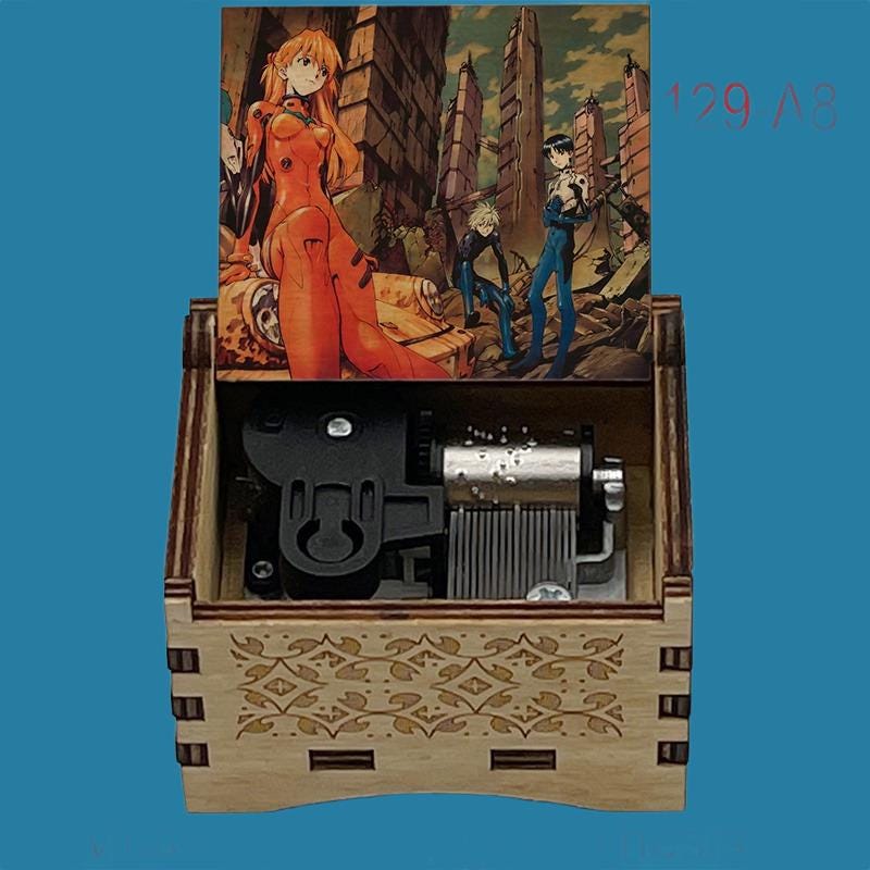 Cruel's Angel Thesis �Neon Genesis Evangelion Opening� Classic Music Box - Gracias Collectibles