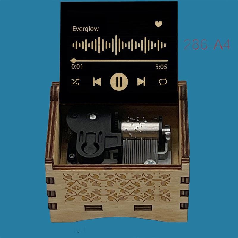 Coldplay "Everglow" Classic Hand-Crank Music Box - Gracias Collectibles