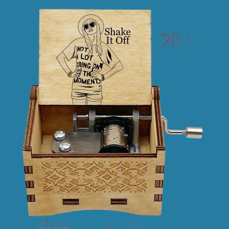 Swifties " Shake it off"  Classic Music Box - Gracias Collectibles