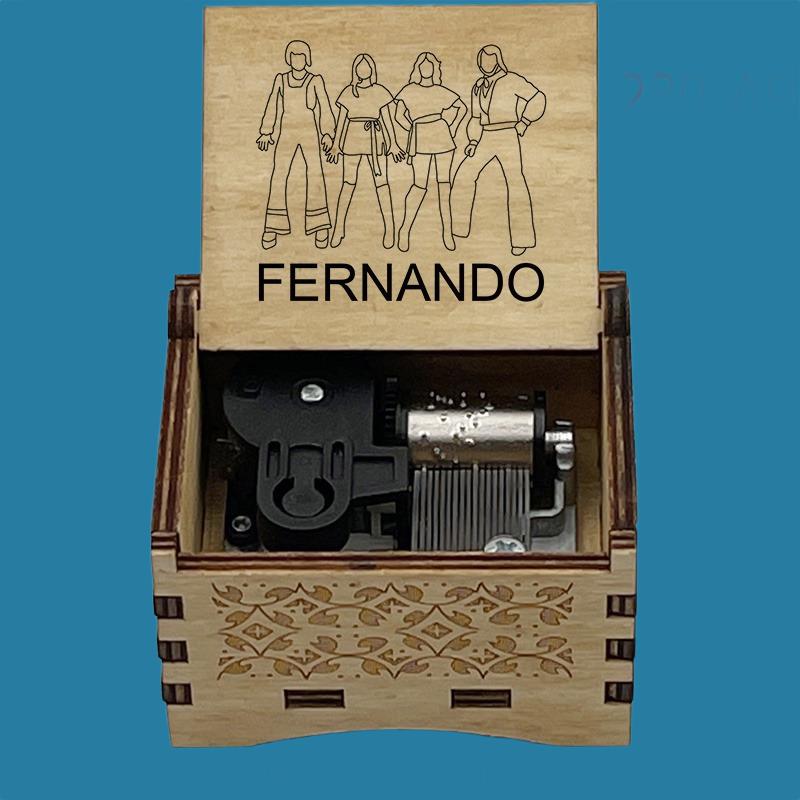 ABBA “Fernando” Hand-Crank Music Box - Gracias Collectibles