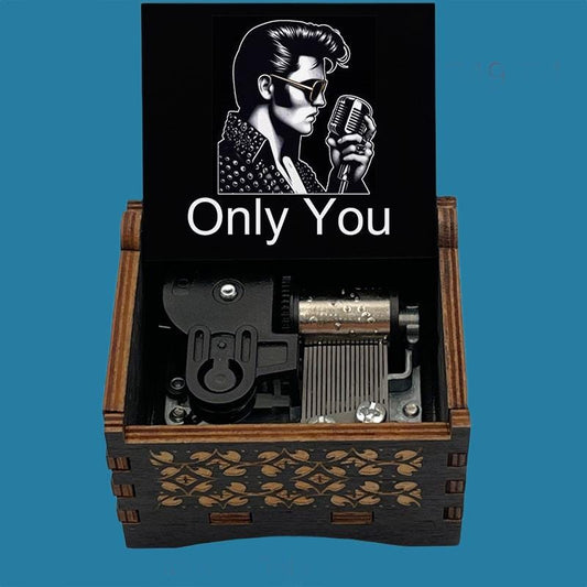 Elvis Presley " Only You" Classic Music Box - Gracias Collectibles