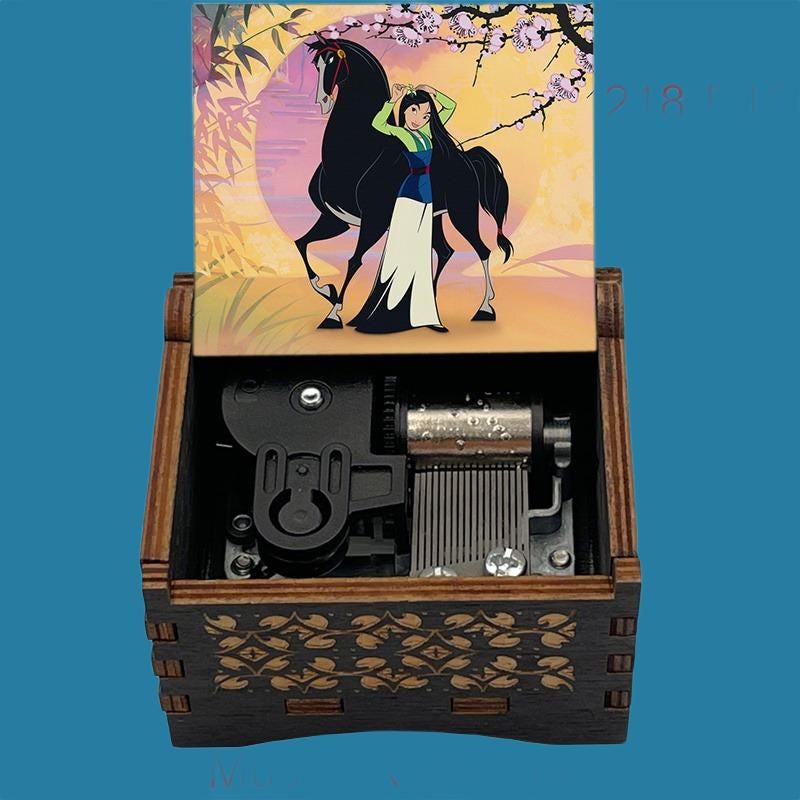 Mulan“Reflection" Classic Music Box - Gracias Collectibles