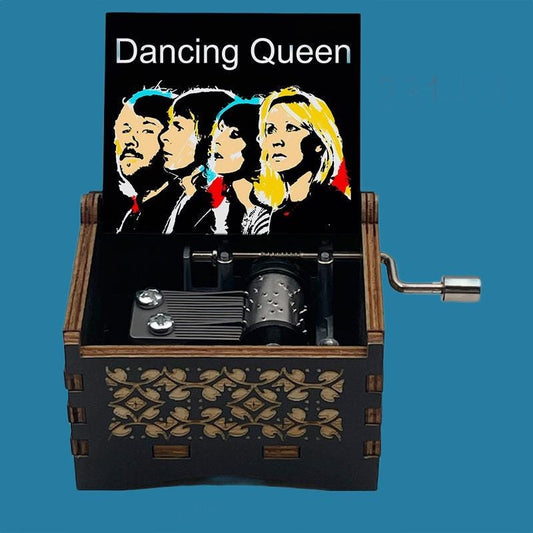 ABBA “Dancing Queen” Classic Hand-Crank Music Box - Gracias Collectibles