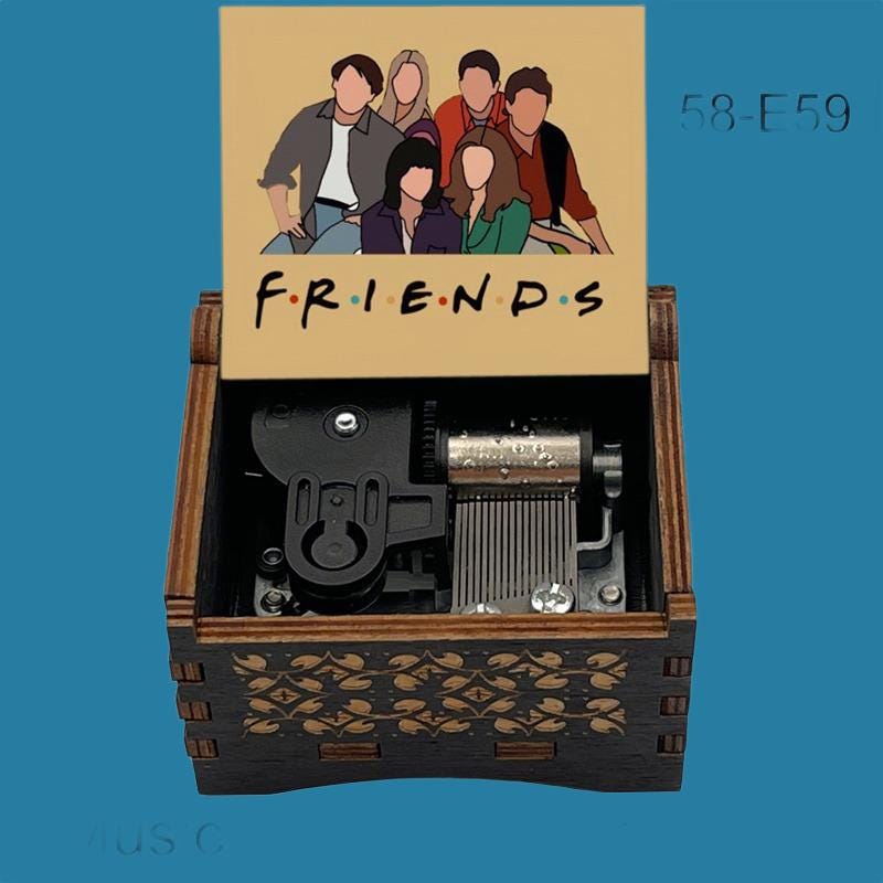 Friends “I'll be there” Classic Music Box - Gracias Collectibles