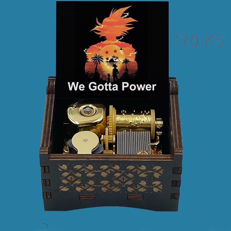 Popular Anime “We Gotta Power” Classic Music Box - Gracias Collectibles