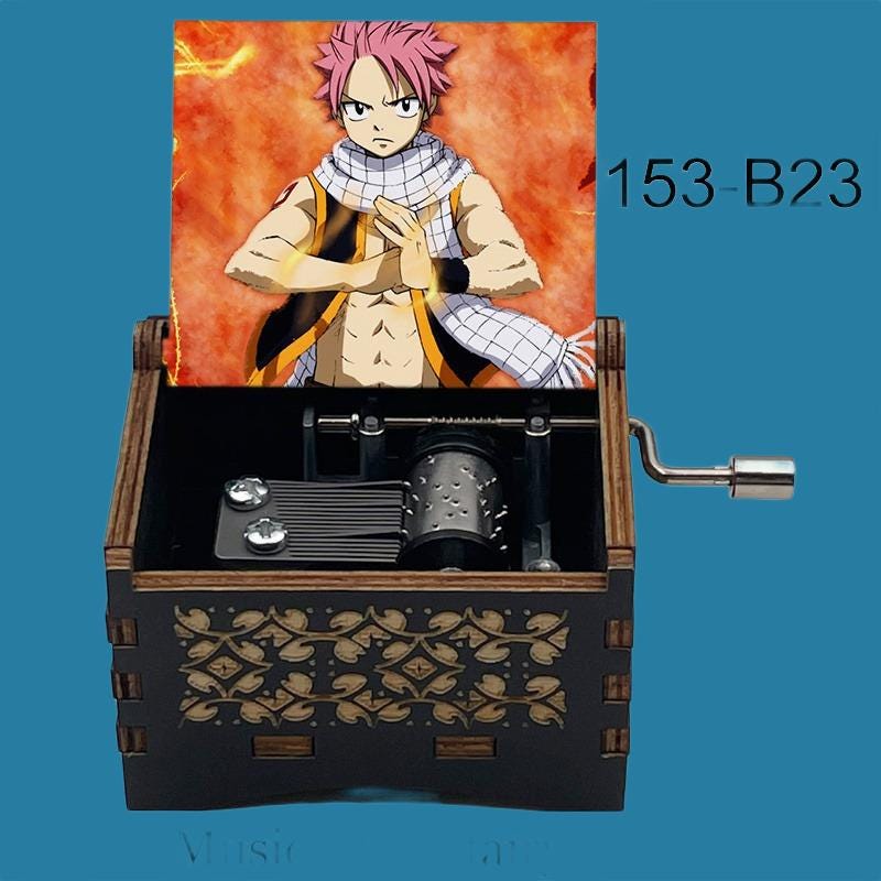 Fairy Tail “Snow Fairy” Classic Hand-Crank Music Box - Gracias Collectibles