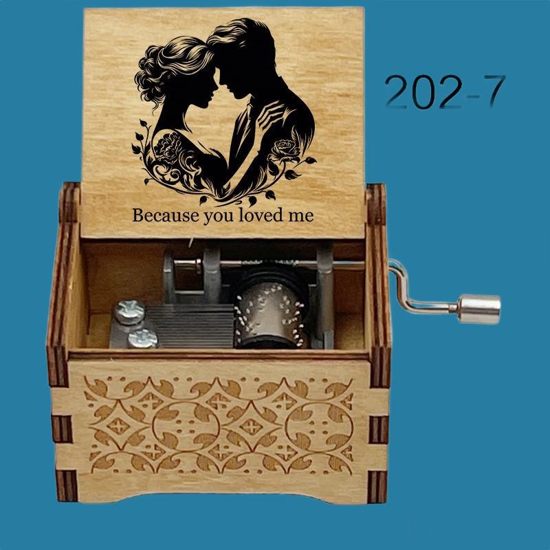 Celine Dion  “Because you loved me” Classic Music Box - Gracias Collectibles