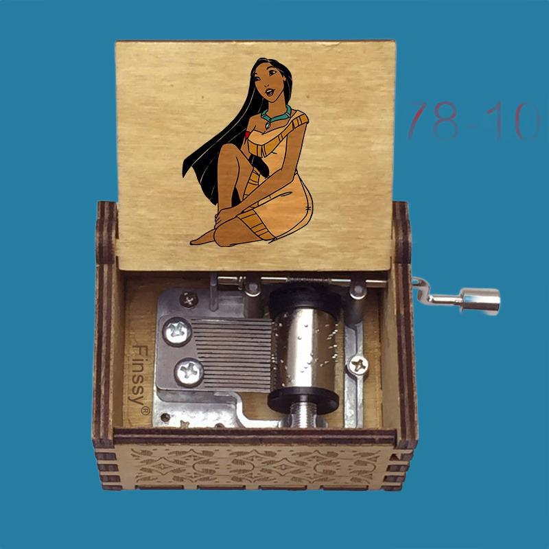 Pocahontas "Color of the wind" Classic Music Box - Gracias Collectibles
