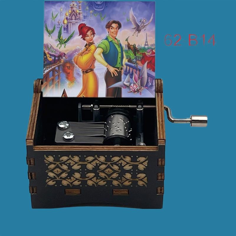 Anastasia "Once upon a December" Classic Wooden Music Box - Gracias Collectibles