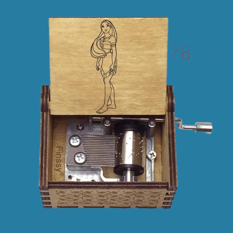 Pocahontas "Color of the wind" Classic Music Box - Gracias Collectibles