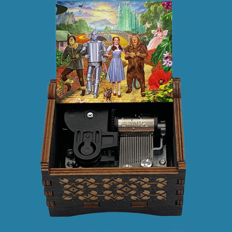 Wizard of Oz "We're off to see the wizard" Classic Music Box - Gracias Collectibles