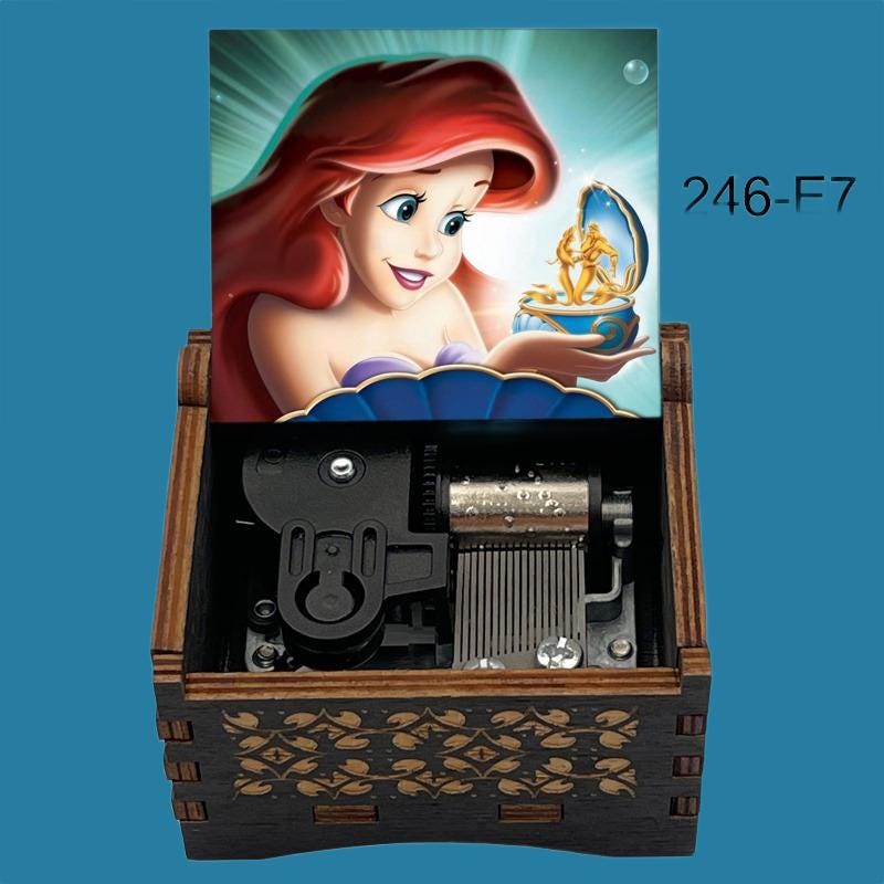 Little Mermaid " Under the sea" Classic Music Box - Gracias Collectibles