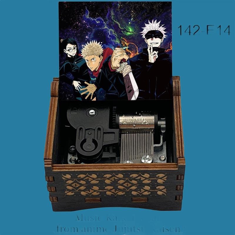Anime Jujutsu Kaisen Classic Music Box - Gracias Collectibles
