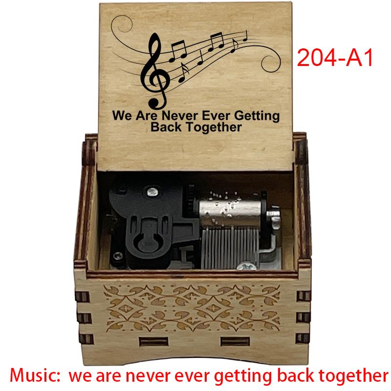 Taylor Swift Song "We Are Never Ever Getting Back Together" Music Box - Gracias Collectibles