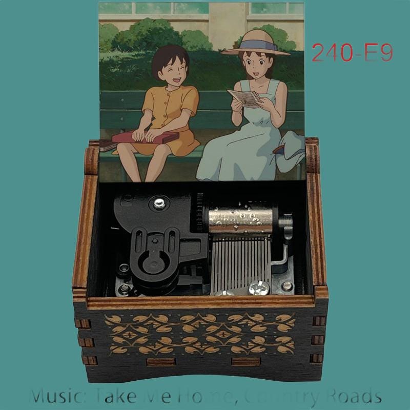 John Denver “Take me home country roads” Classic Hand-Crank Music Box - Gracias Collectibles