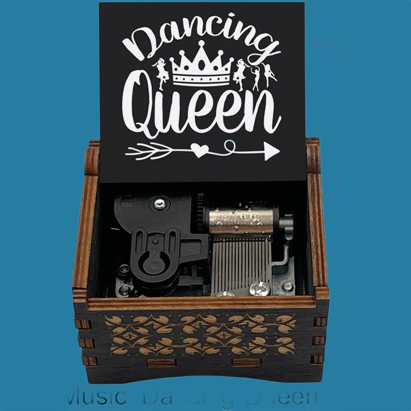 ABBA “Dancing Queen” Classic Hand-Crank Music Box - Gracias Collectibles