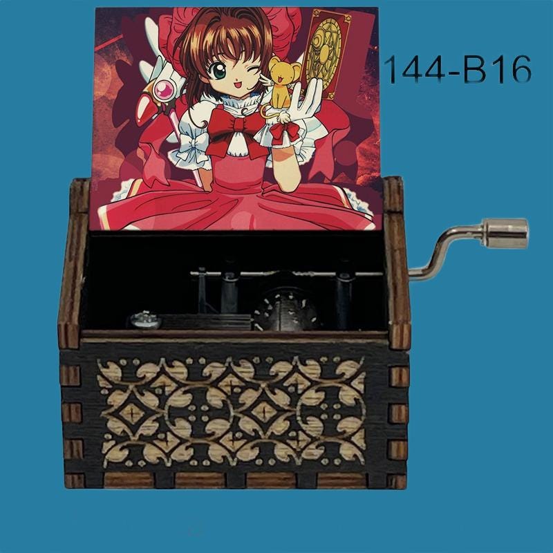 Sakura "Catch you catch me" Classic Hand-Crank Music Box - Gracias Collectibles