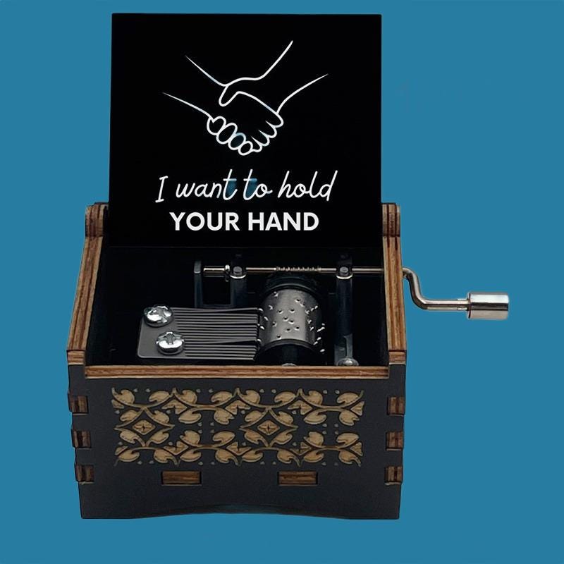 The Beatles “I want to hold your hand” Classic Music Box - Gracias Collectibles