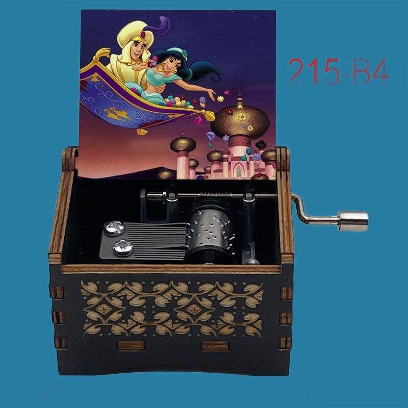 Alladin “A whole new world" Classic Music Box - Gracias Collectibles